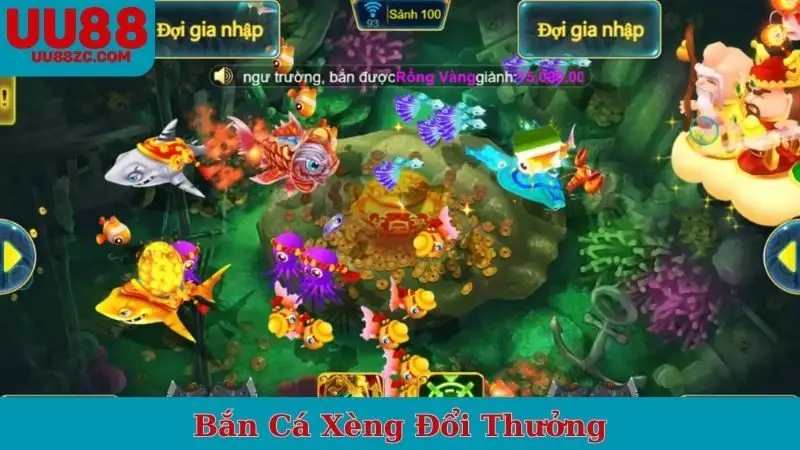 Bắn cá xèng đổi thưởng